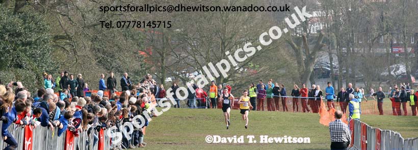 Mens under-17s 2016 Inter Counties Cross Country Champs. and Cross Challenge Final, Cofton Park, Birmingham. Photo: David T. Hewitson/Sports for All Pics